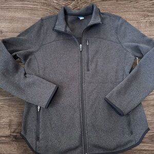 Women’s Old Navy gray Full-Zip fleece jacket size large